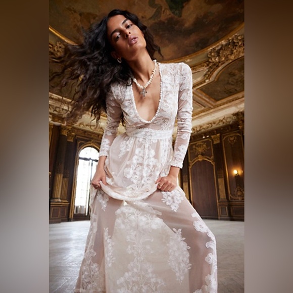 For Love & Lemons Temecula Maxi Dress - Picture 3 of 7